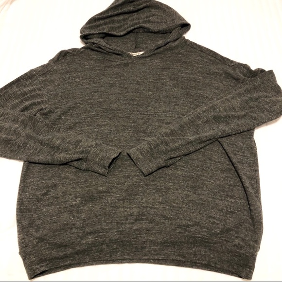 TNA hooded long sleeve shirt